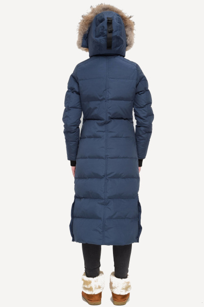 Пуховое пальто Belleville (Женский; XXL; Navy)